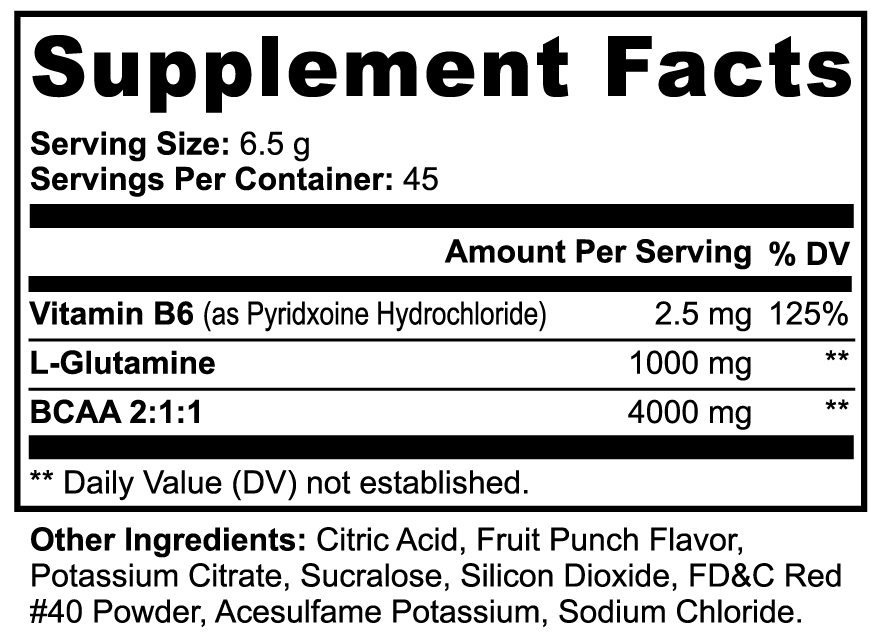 Mindful Shock BCAA