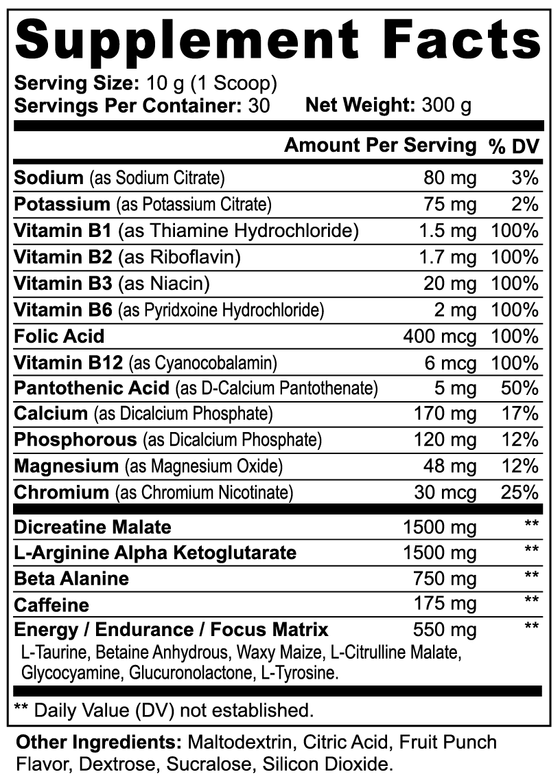 MINDFUL SHOCK PRE-WORKOUT