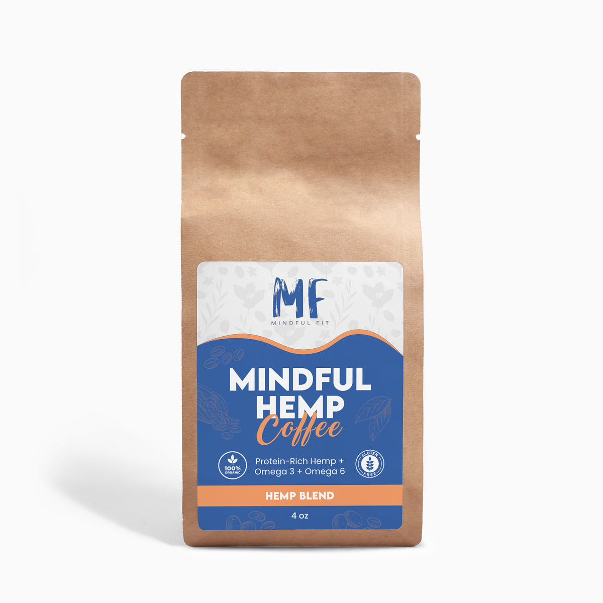 Mindful Hemp Coffee Blend - Medium Roast (4oz)