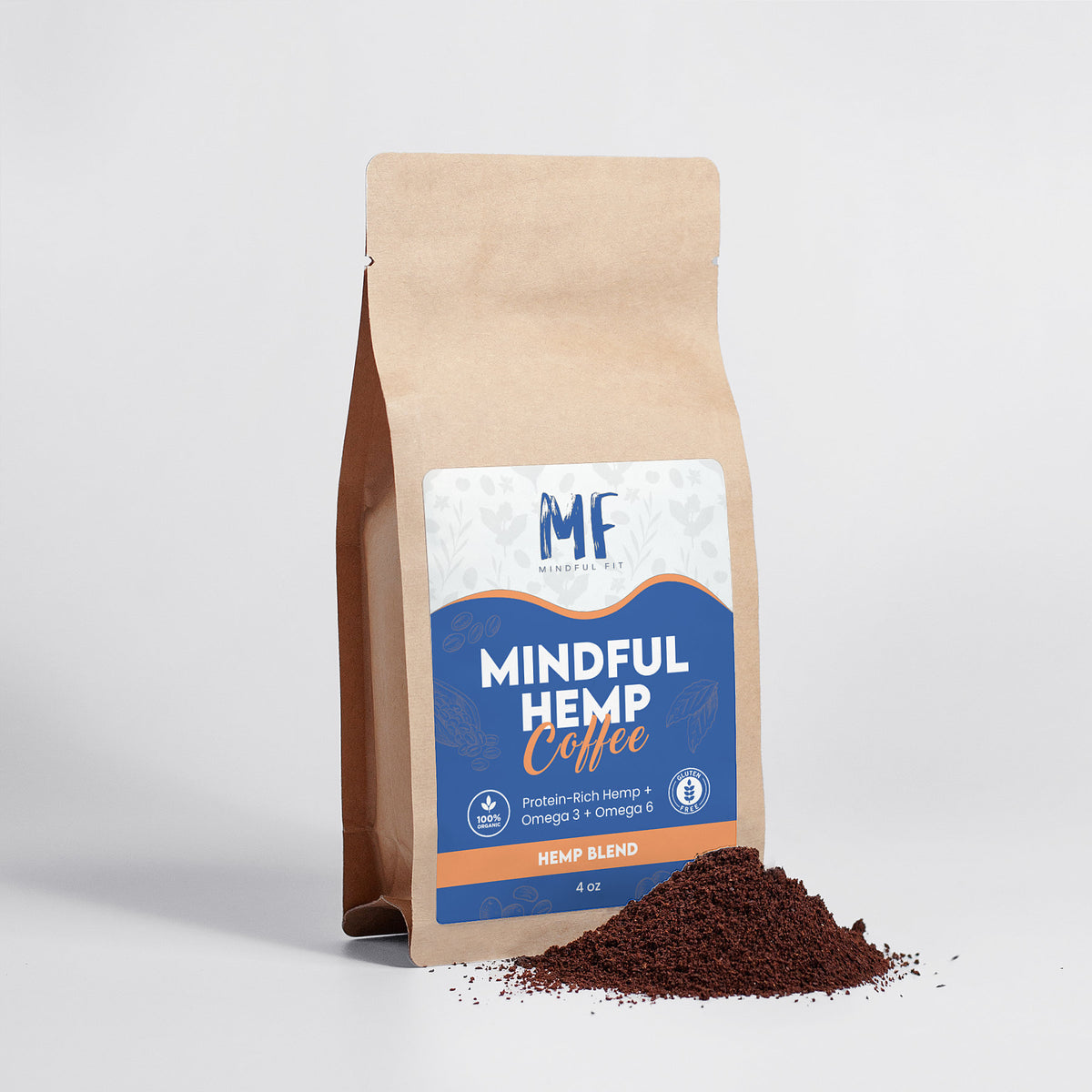 Mindful Hemp Coffee Blend - Medium Roast (4oz)