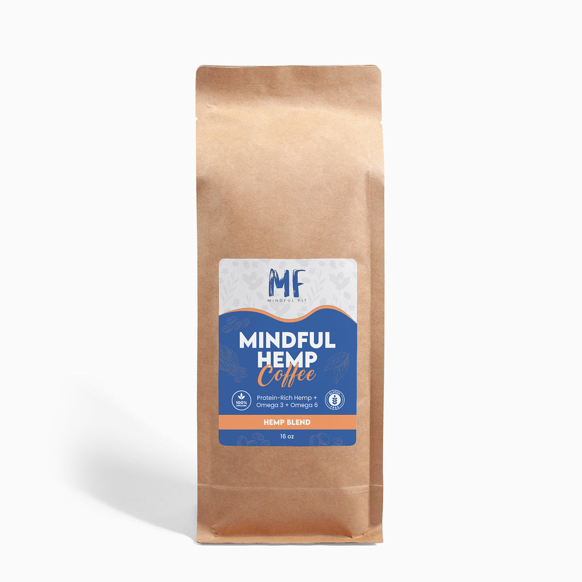 Mindful Hemp Coffee Blend - Medium Roast (16oz)