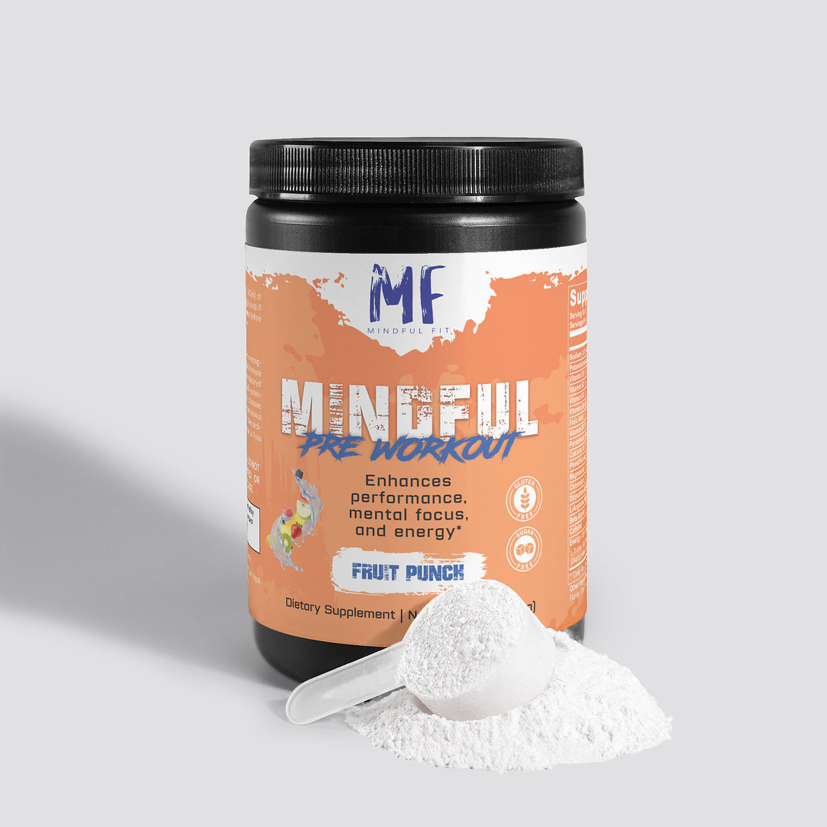 Mindful Nitric Shock Pre-Workout (Fruit Punch)