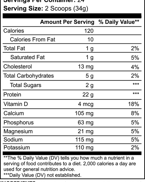 Mindful Whey Isolate (Vanilla)