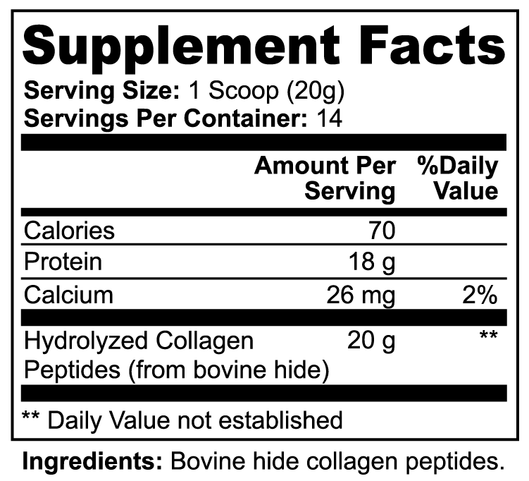 Mindful Hydrolyzed Collagen