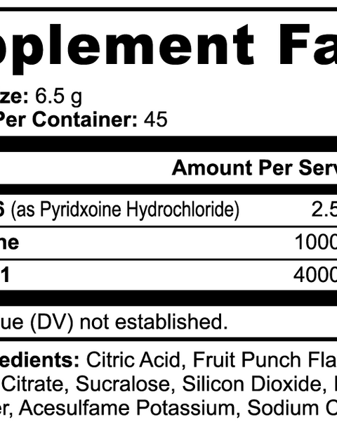Mindful BCAA (Fruit Punch)