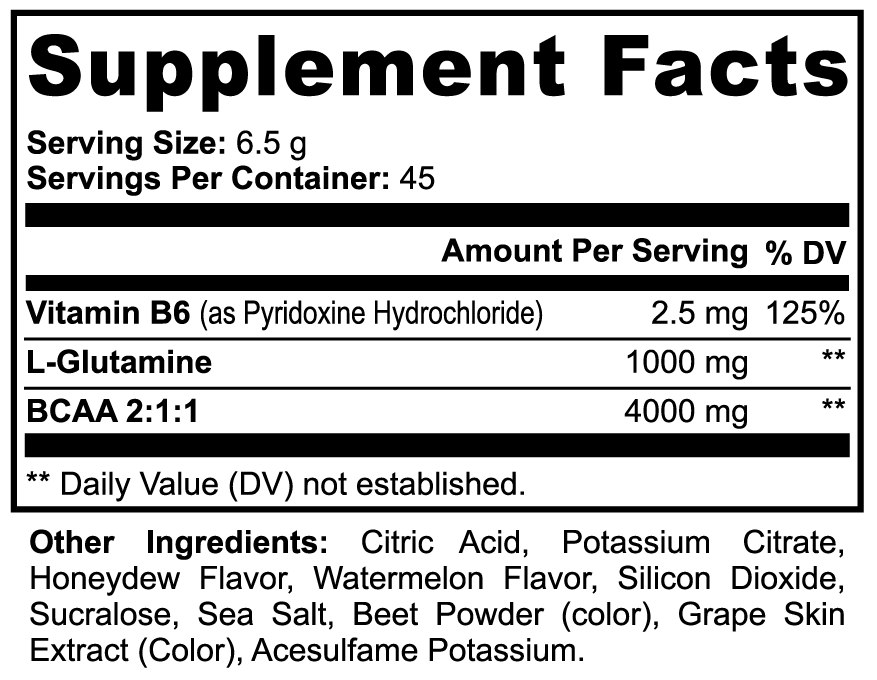 MINDFUL SHOCK BCAA