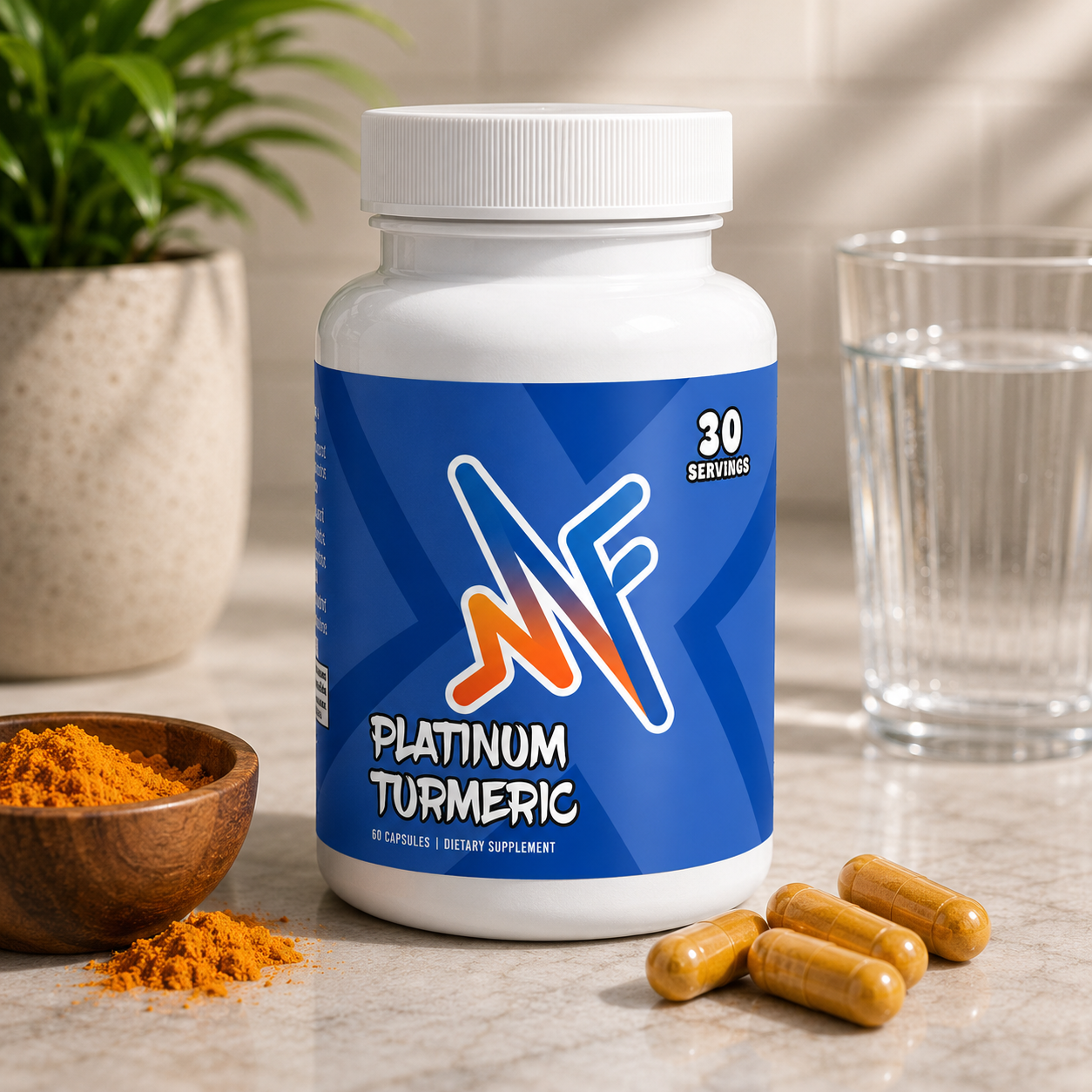 Mindful Platinum Turmeric