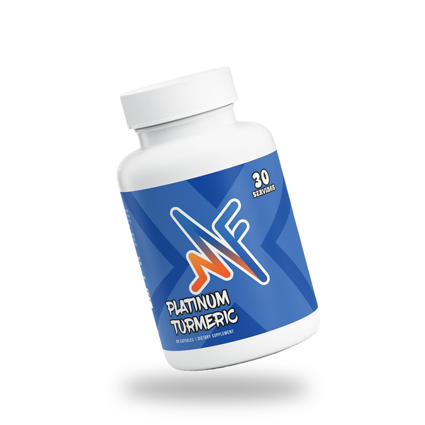 Mindful Platinum Turmeric supplement bottle